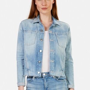 L'agence Janelle Denim Jacket. Size L. Sonora Wash